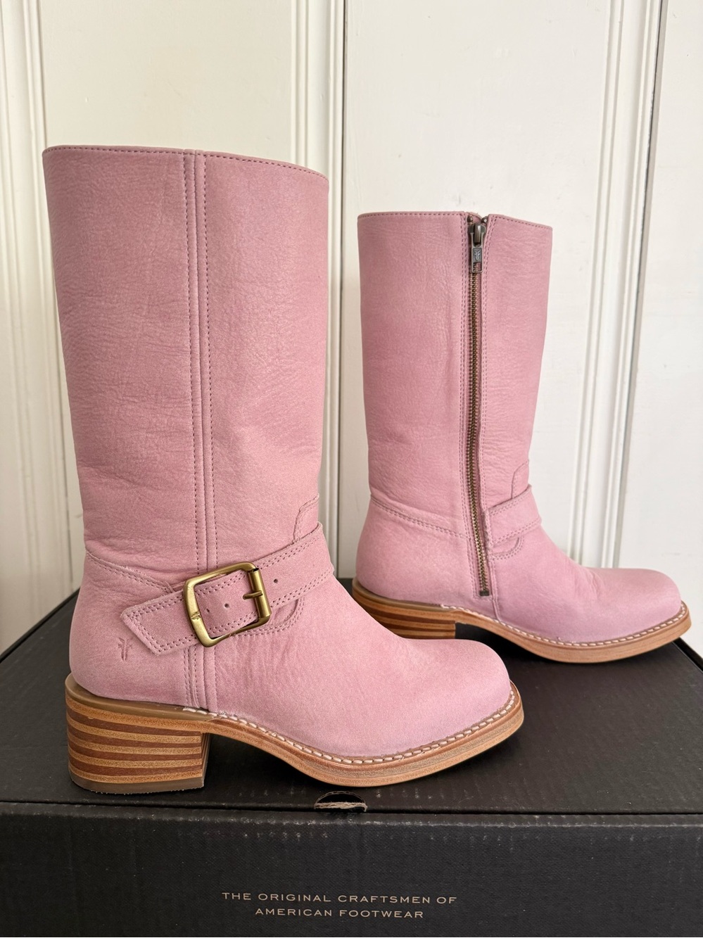 Frye Campus Buckle Boots
